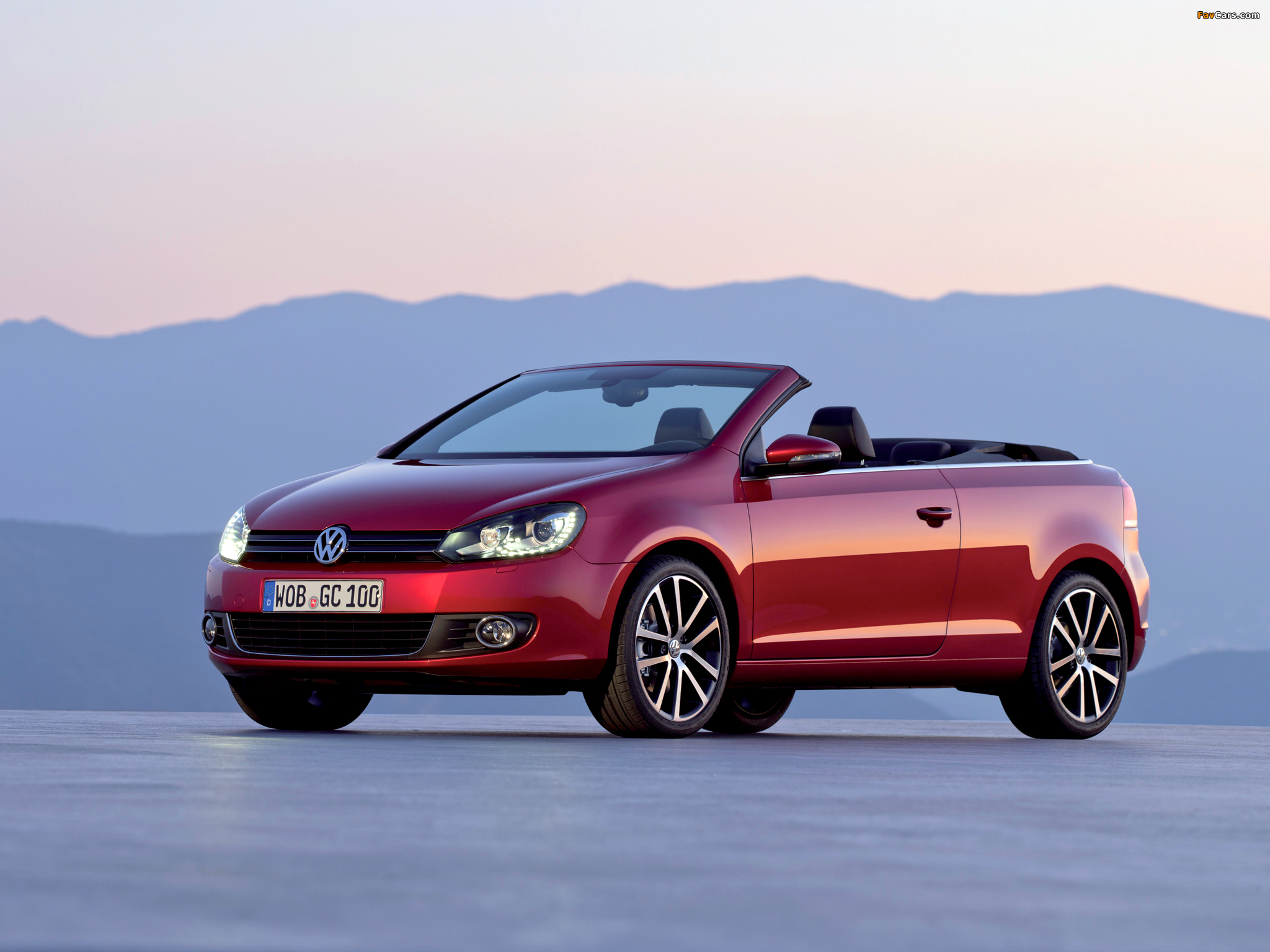 Das neue Volkswagen Golf Cabriolet